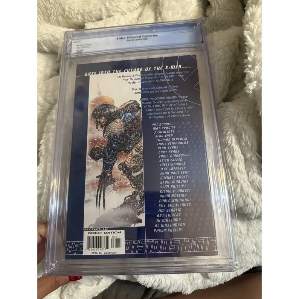 Marvel X-Men: Millennial Visions #nn (2000) Direct Edition CGC 9.6 Slab